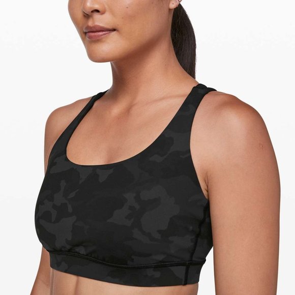 lululemon athletica Other - Lululemon Energy Bra-Incognito Camo Multi Grey